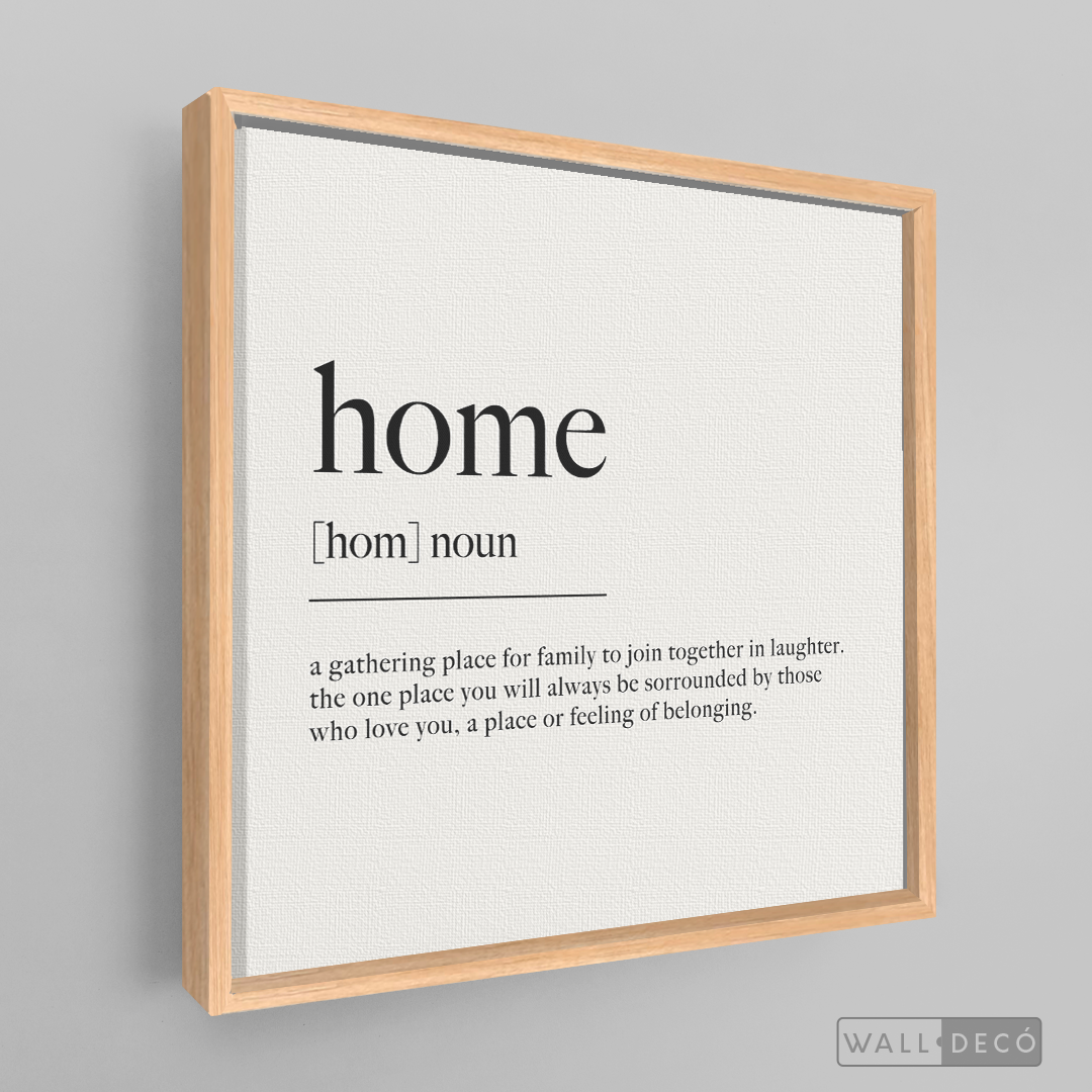 Cuadro Minimalista Home