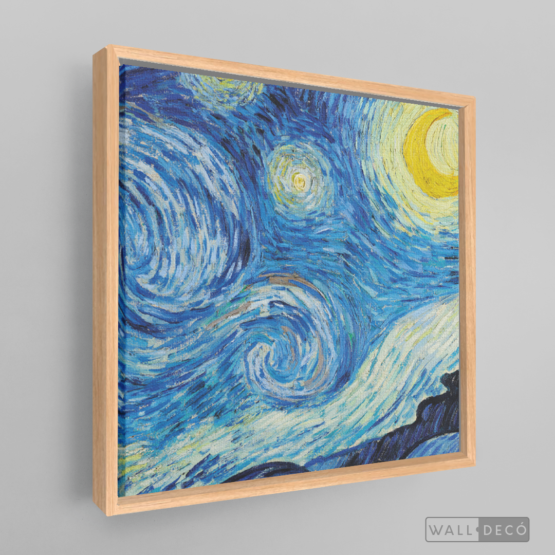 Cuadro Arte Noche estrellada Van Gogh (B)