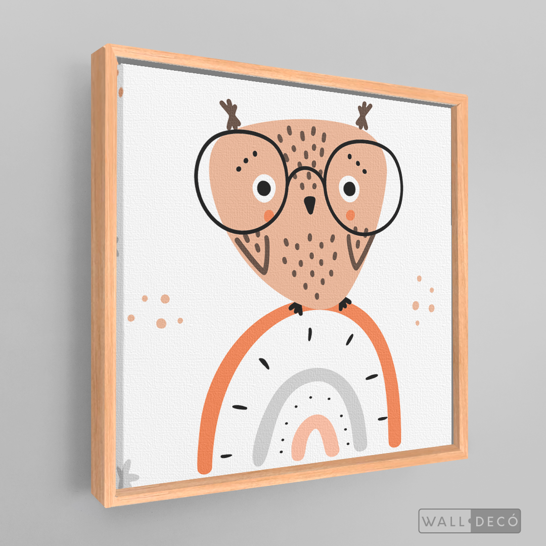 Cuadro Infantil Buho