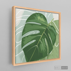 Cuadro Botánico Monstera Tropical