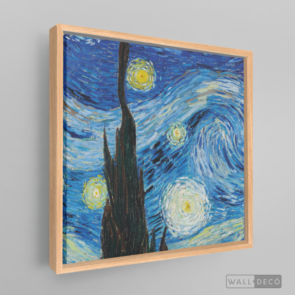Cuadro Arte Noche estrellada Van Gogh (A)