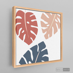 Cuadro Boho Monstera color