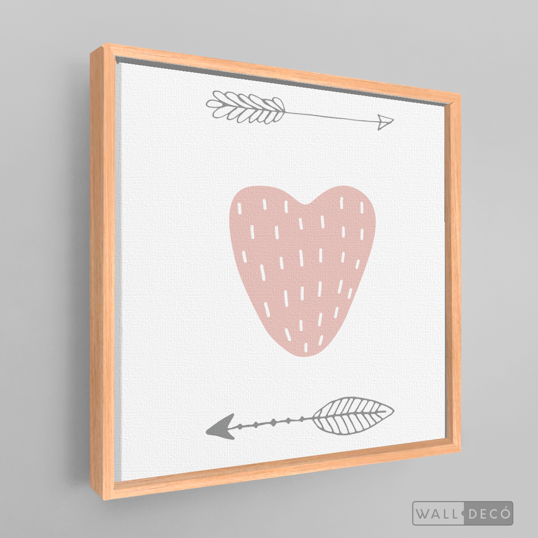Cuadro Infantil Corazon