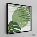 Cuadro Botánico Monstera Palma