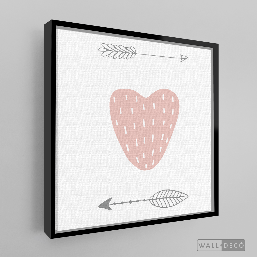 Cuadro Infantil Corazon