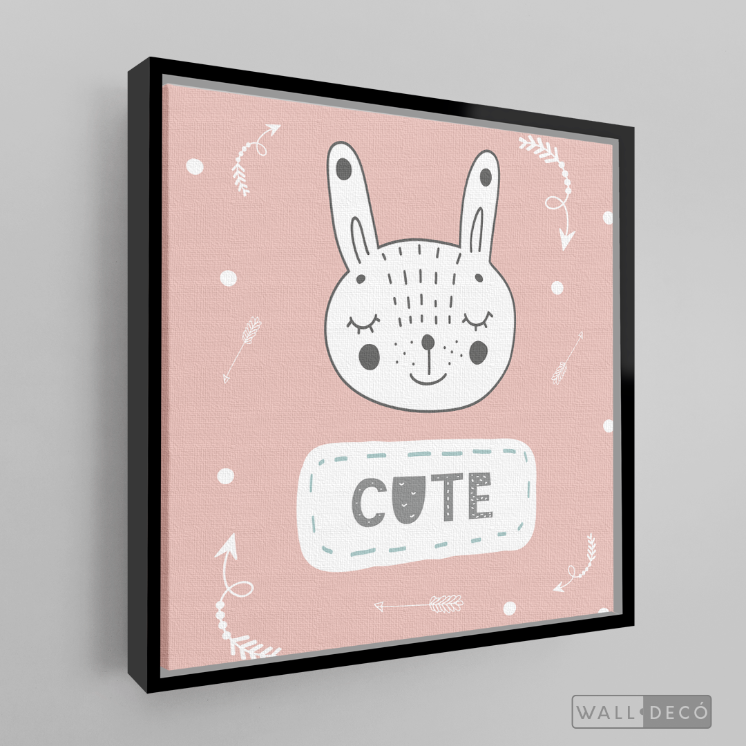 Cuadro Infantil Bunny Cute