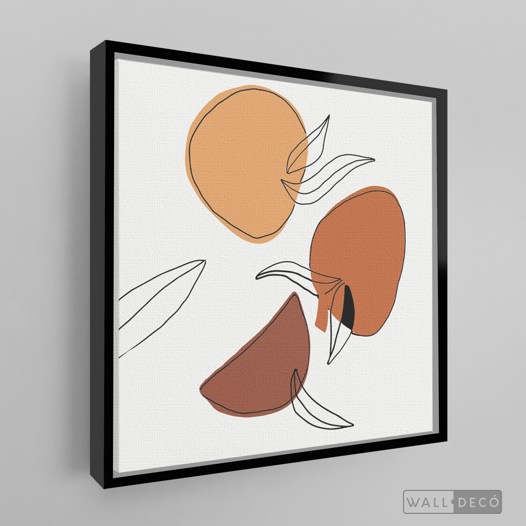Cuadro Minimalista Cerezas