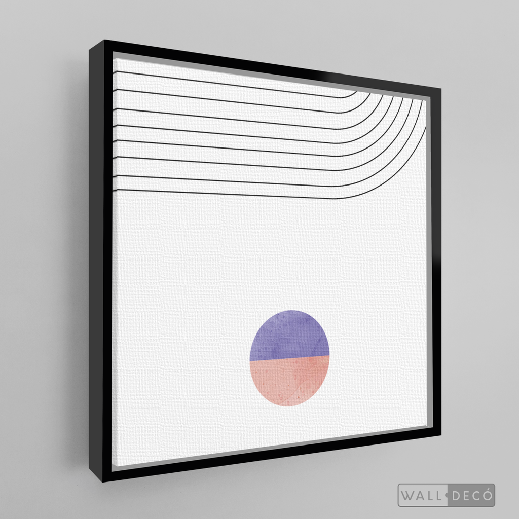 Cuadro Abstracto Paralelo