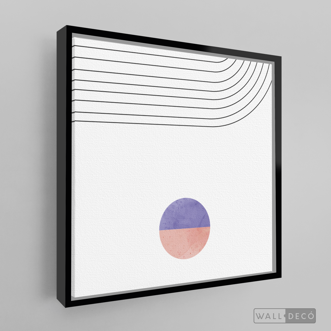 Cuadro Abstracto Paralelo