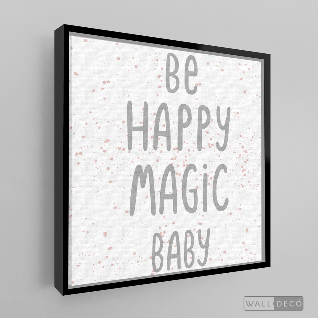 Cuadro Infantil Be Happy