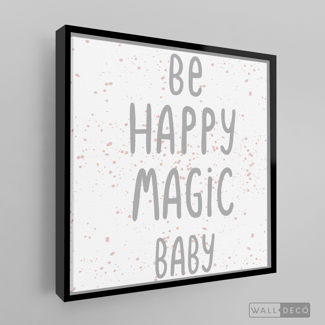 Cuadro Infantil Be Happy