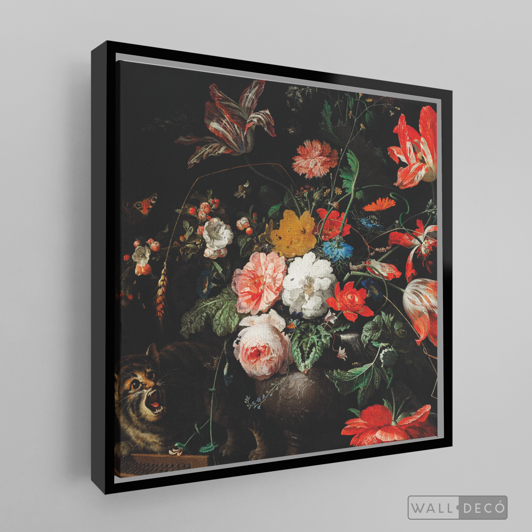 Cuadro Arte Black Rose