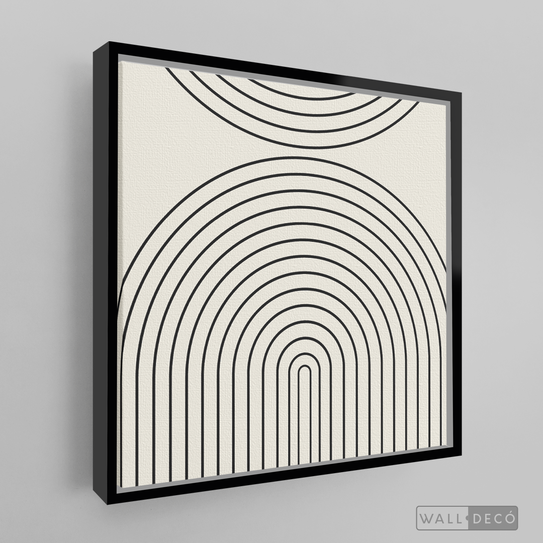 Cuadro Minimalista Line Art Infinito