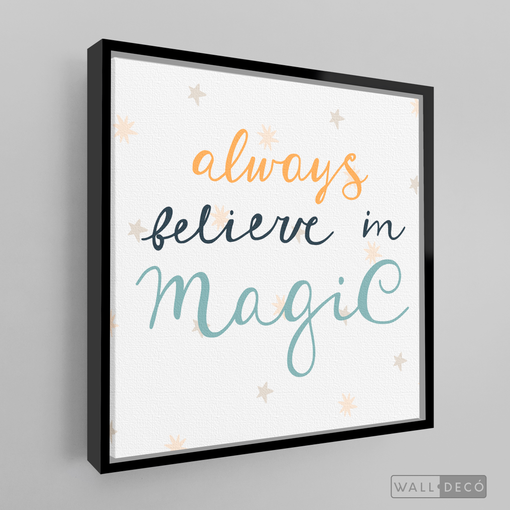 Cuadro Infantil Always Believe