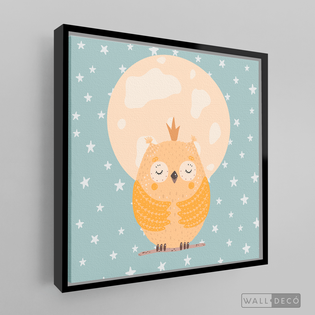 Cuadro Infantil Little Buho