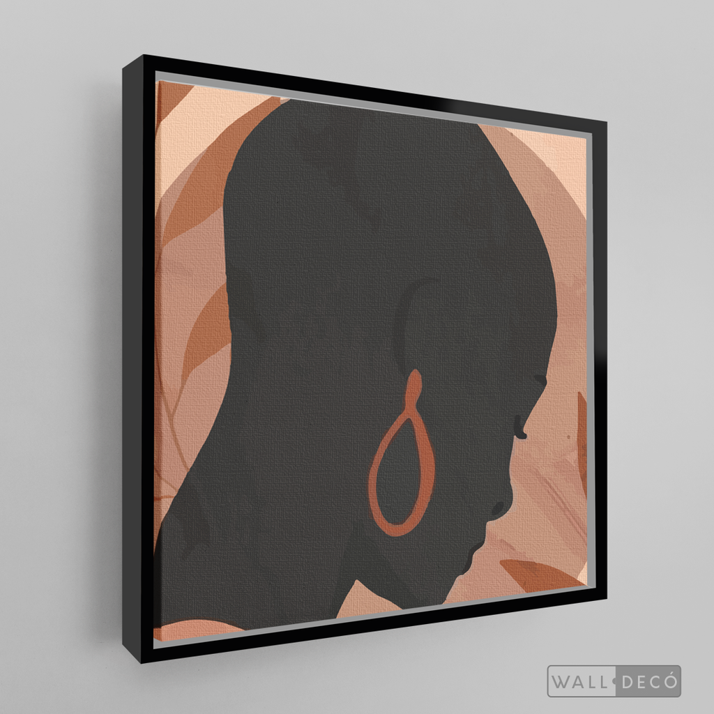 Cuadro Mujer África