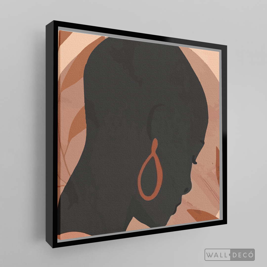 Cuadro Mujer África