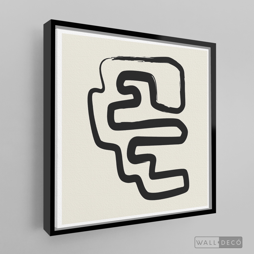 Cuadro Minimalista Line Art