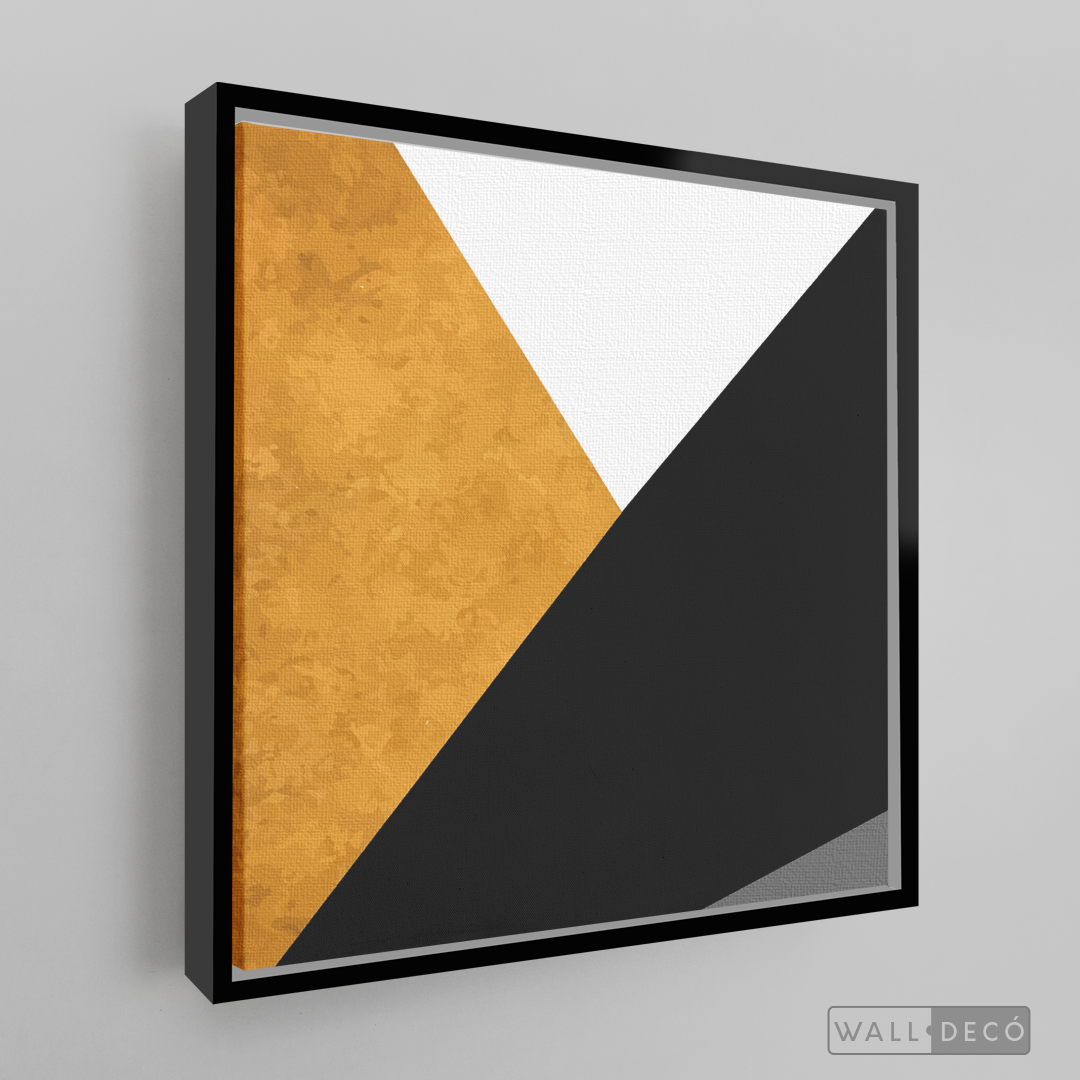 Cuadro Abstracto Prisma Triangular