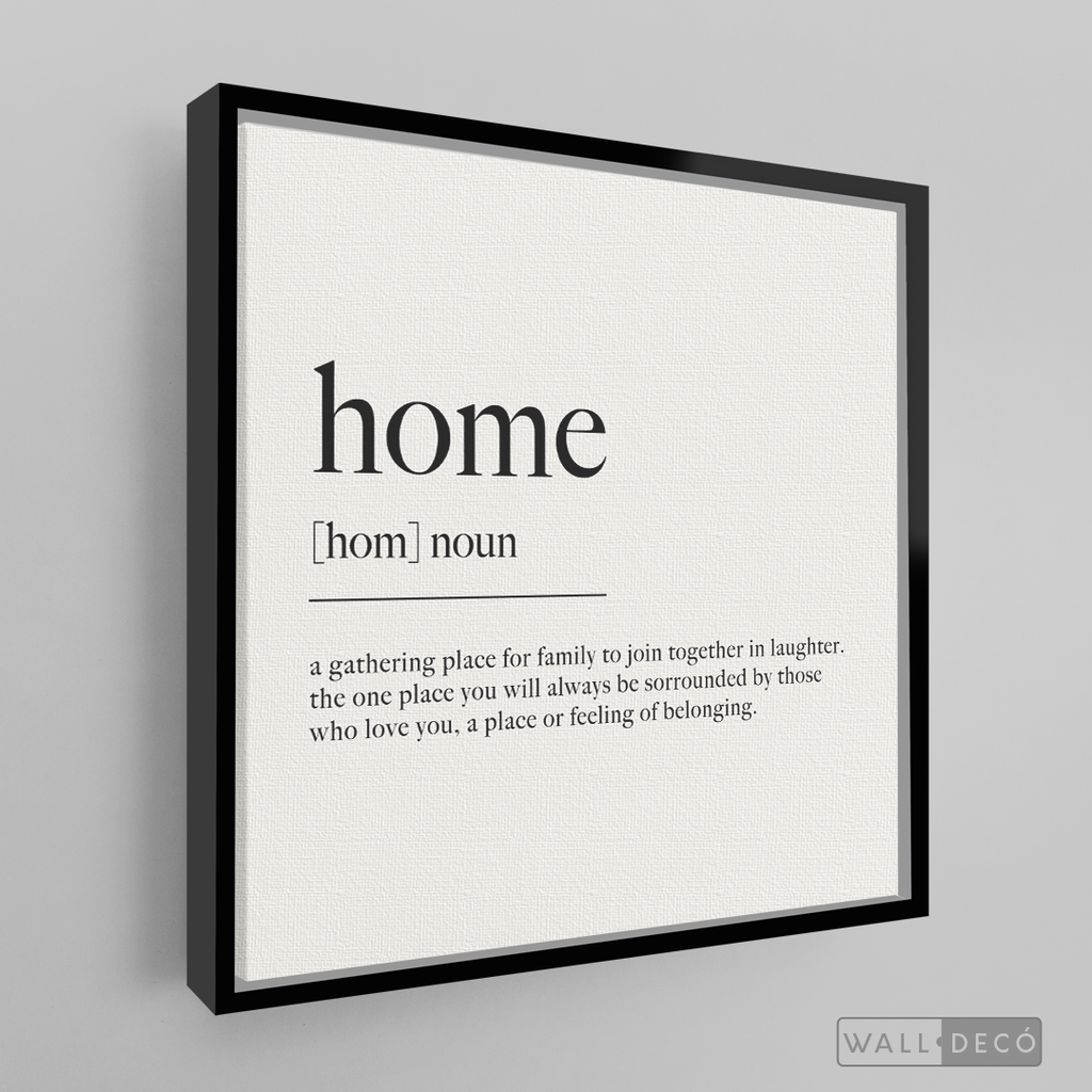 Cuadro Minimalista Home
