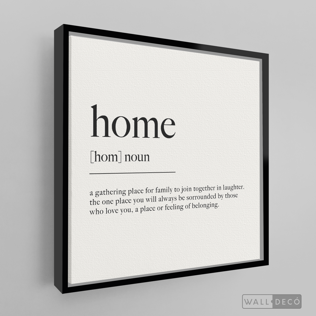 Cuadro Minimalista Home