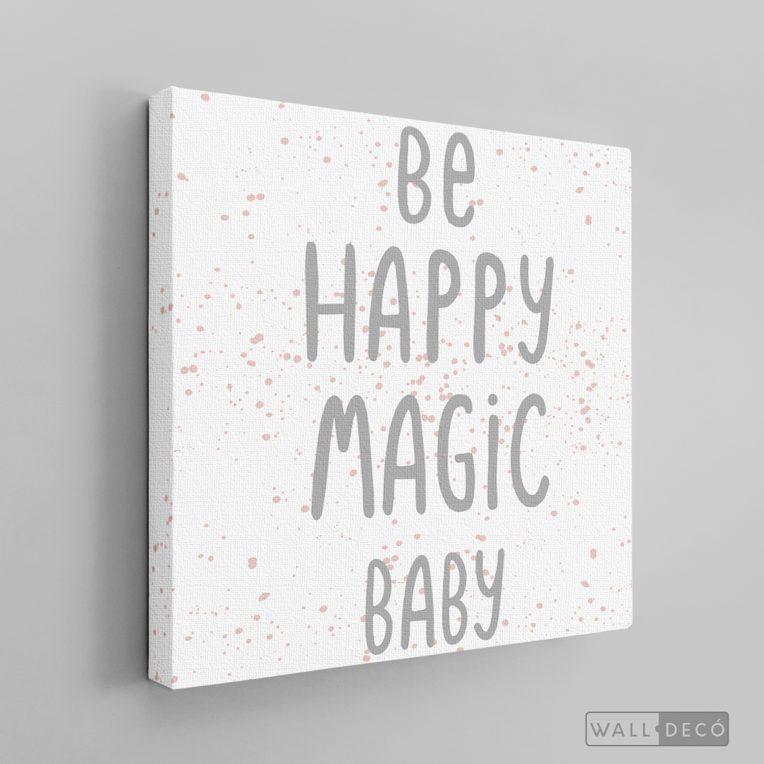 Cuadro Infantil Be Happy