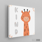 Cuadro Infantil Jirafa Kind
