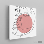 Cuadro Face Lines Eva