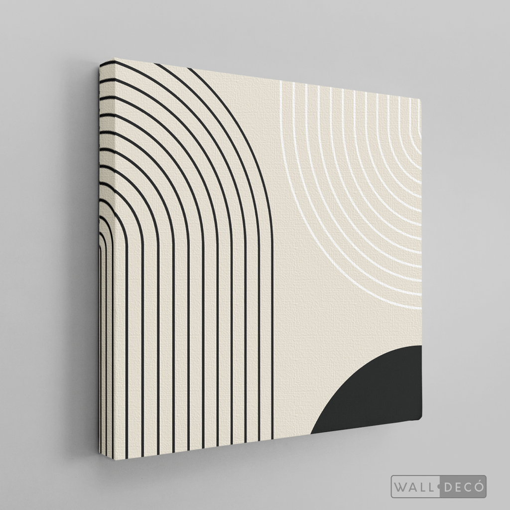 Cuadro Minimalista Line Art Arcos