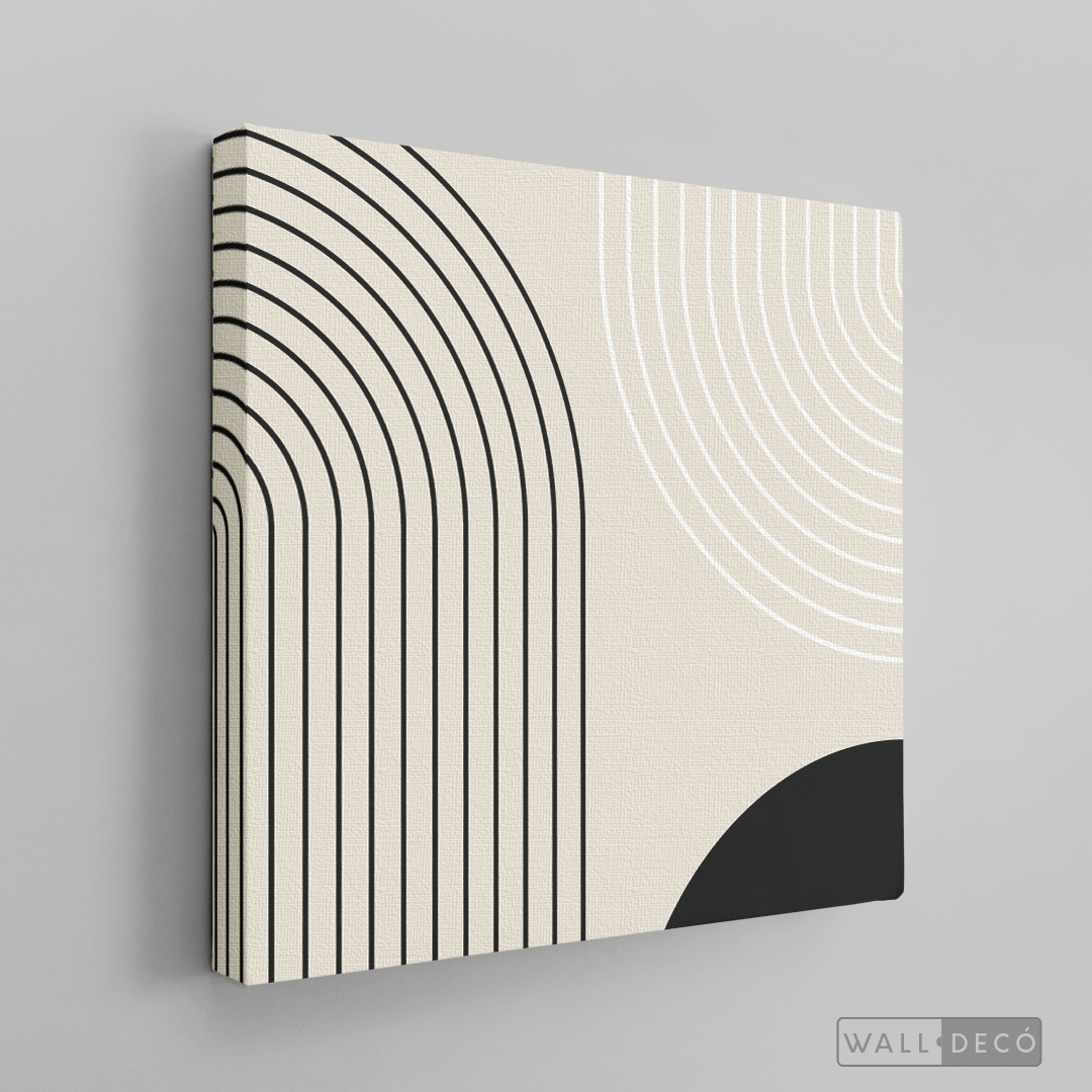 Cuadro Minimalista Line Art Arcos