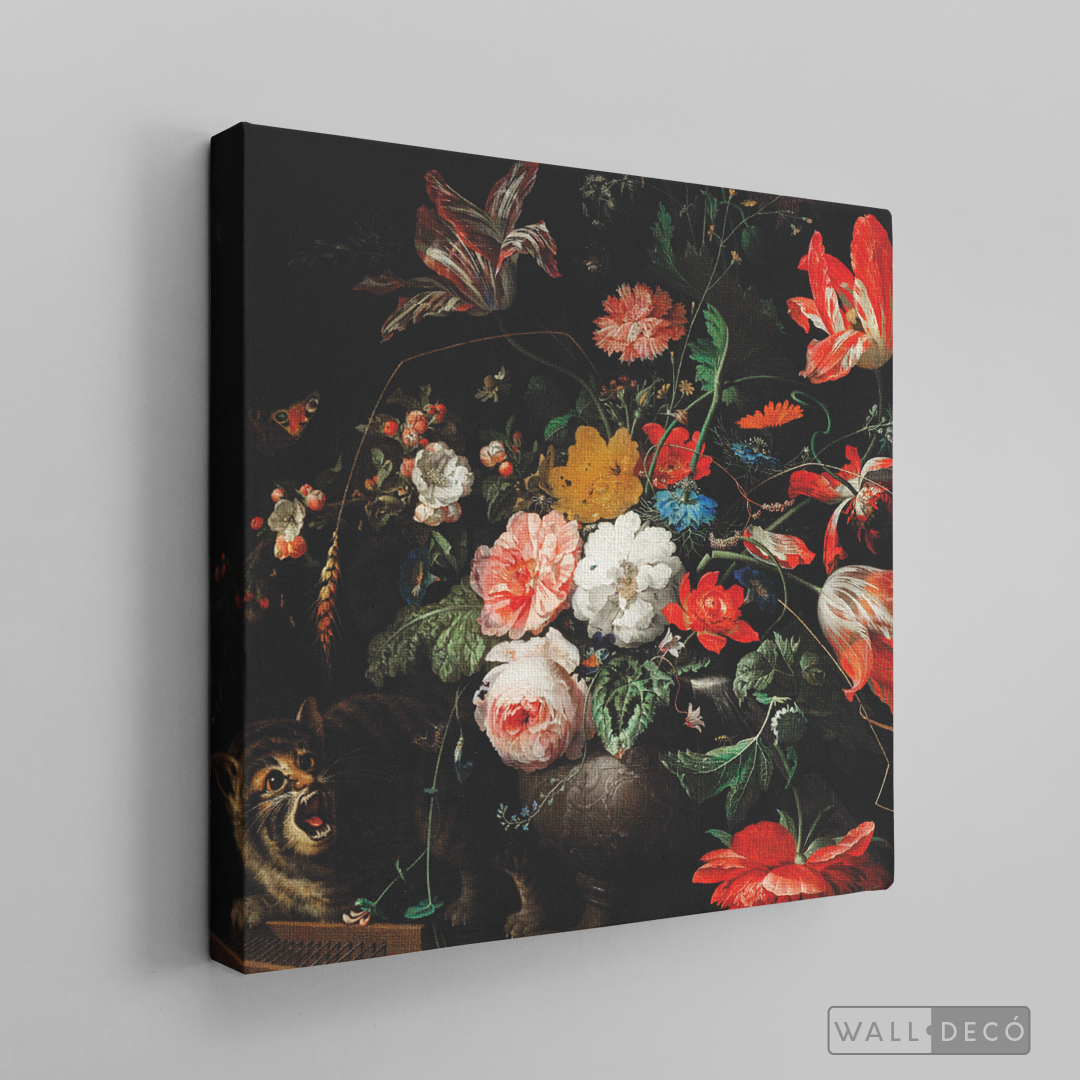 Cuadro Arte Black Rose