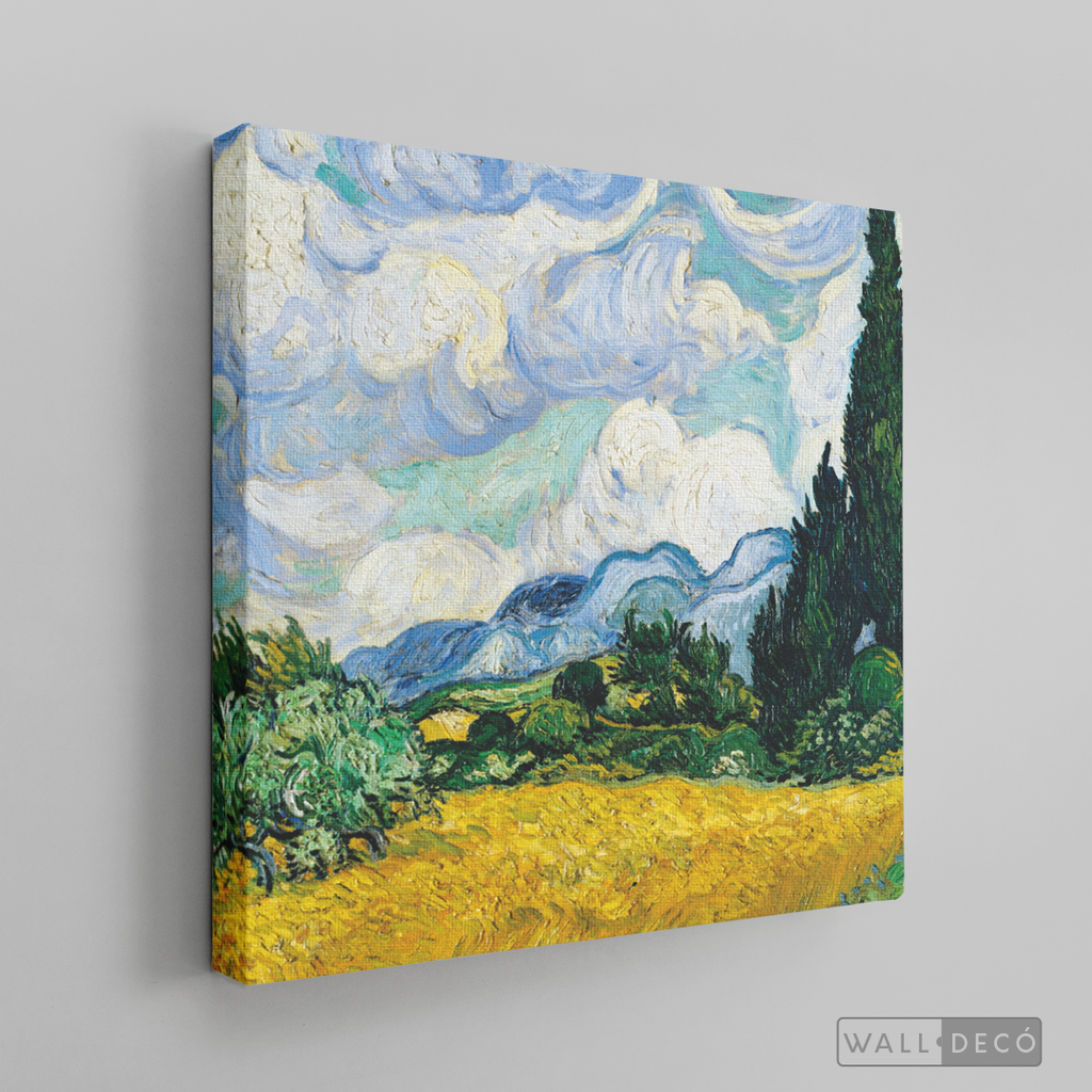Cuadro Arte Campo de Trigo Van Gogh