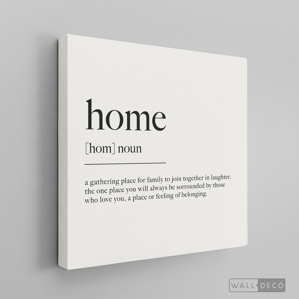 Cuadro Minimalista Home