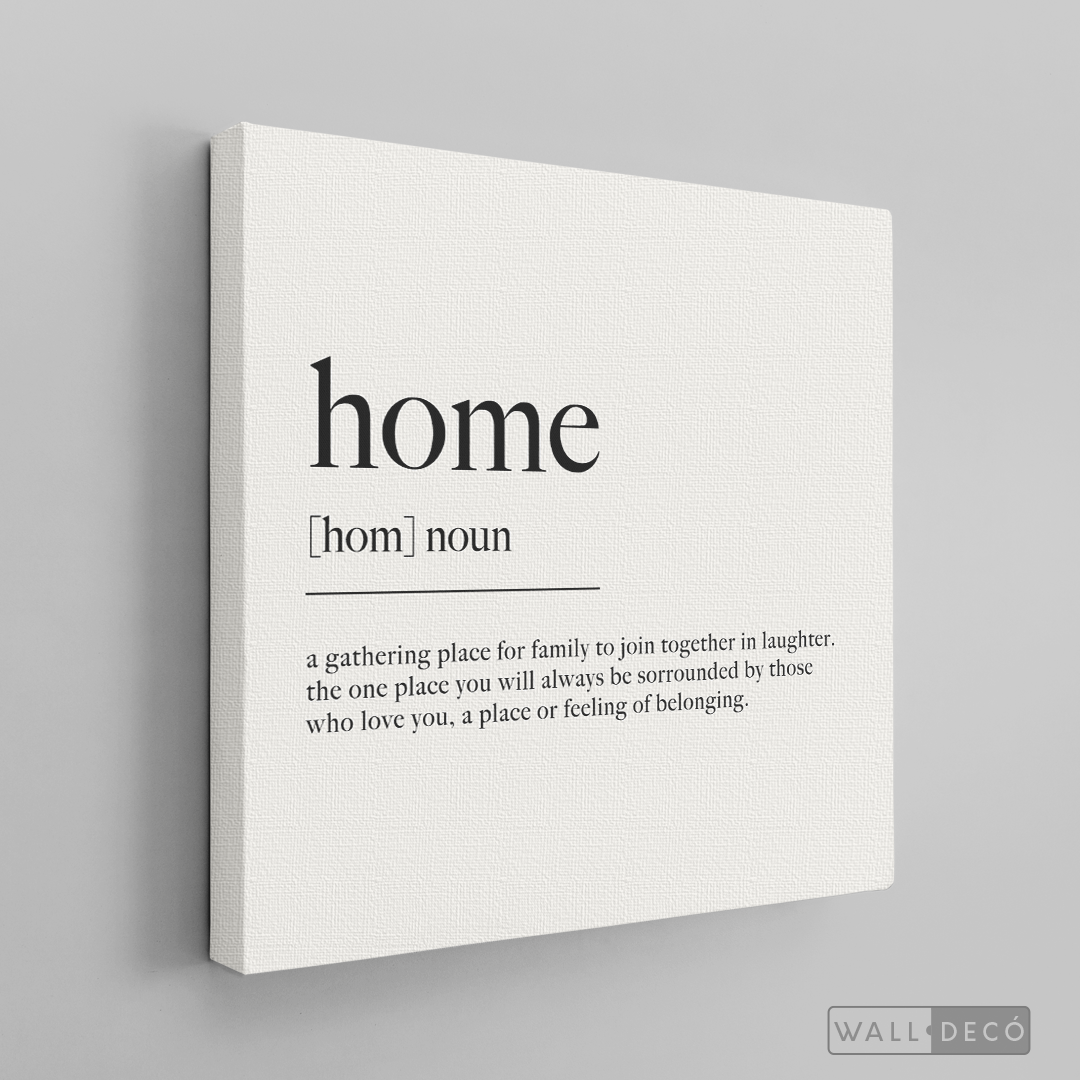 Cuadro Minimalista Home