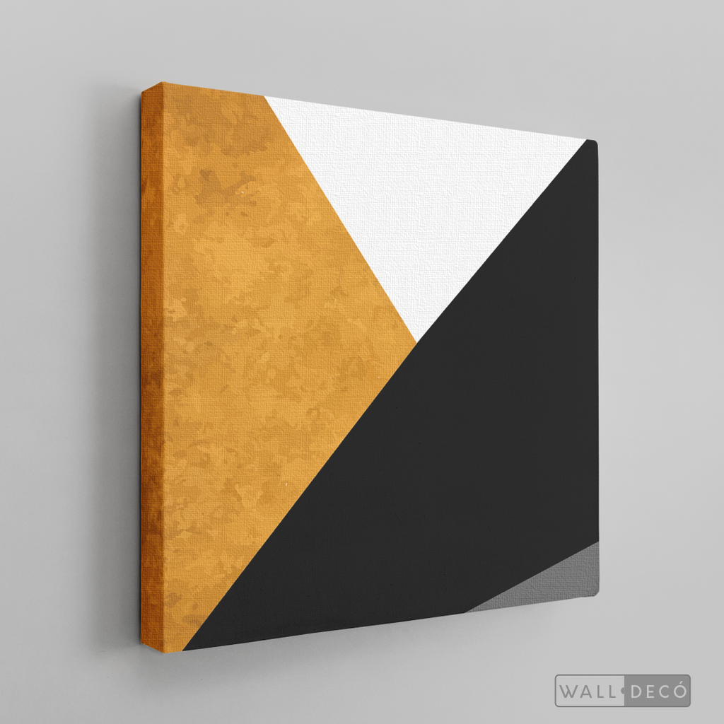 Cuadro Abstracto Prisma Triangular