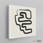 Cuadro Minimalista Line Art