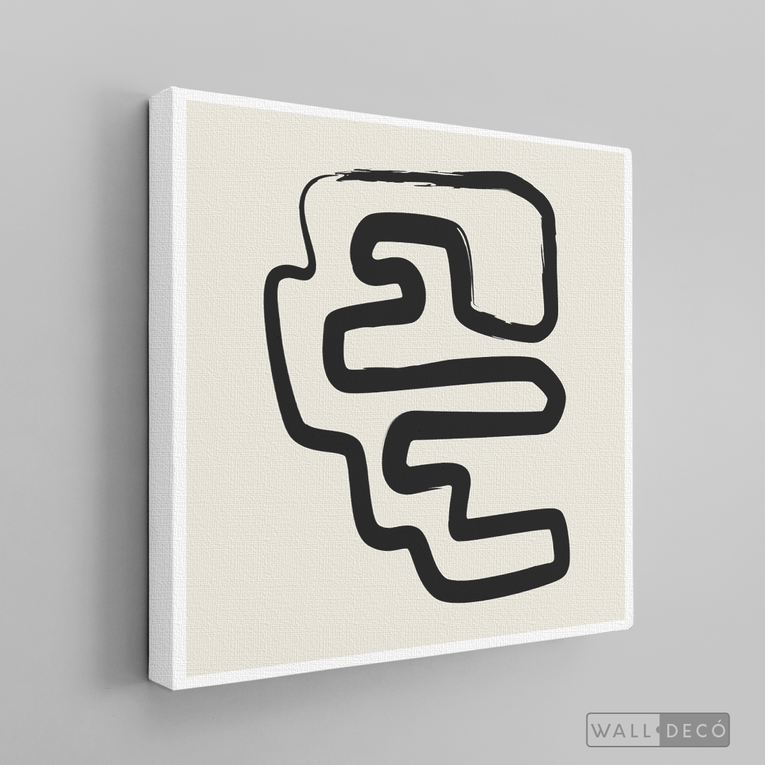 Cuadro Minimalista Line Art