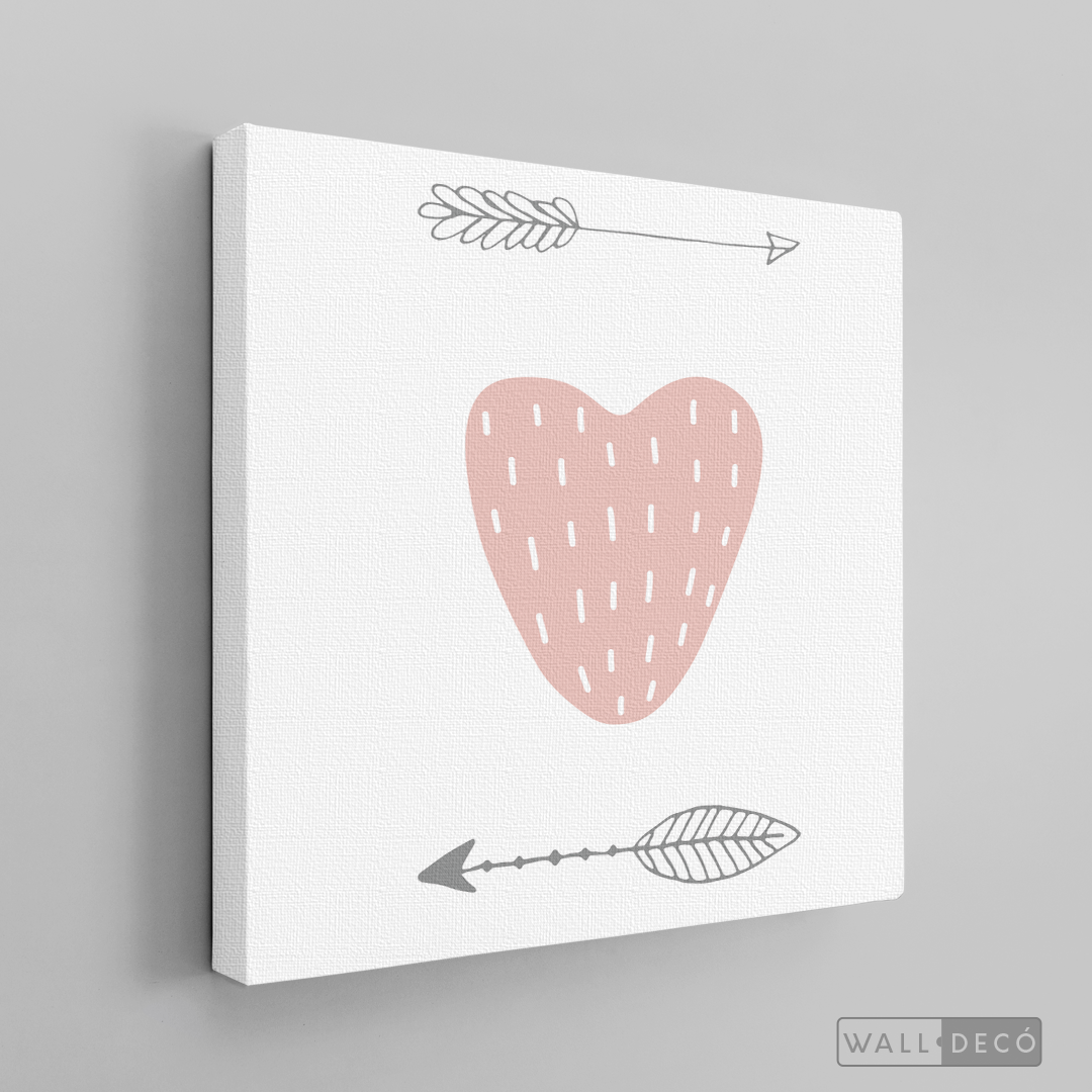 Cuadro Infantil Corazon