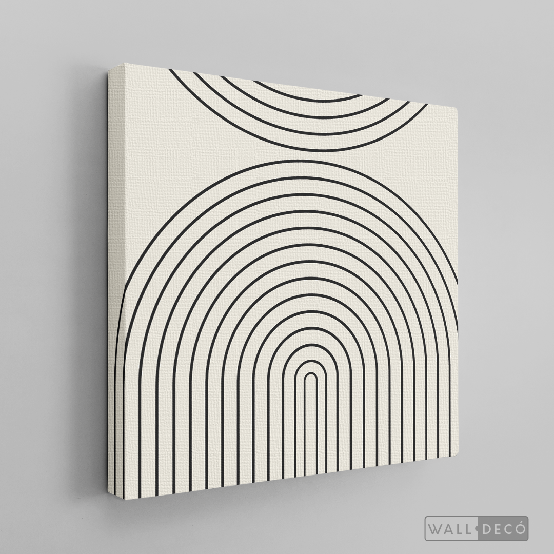 Cuadro Minimalista Line Art Infinito
