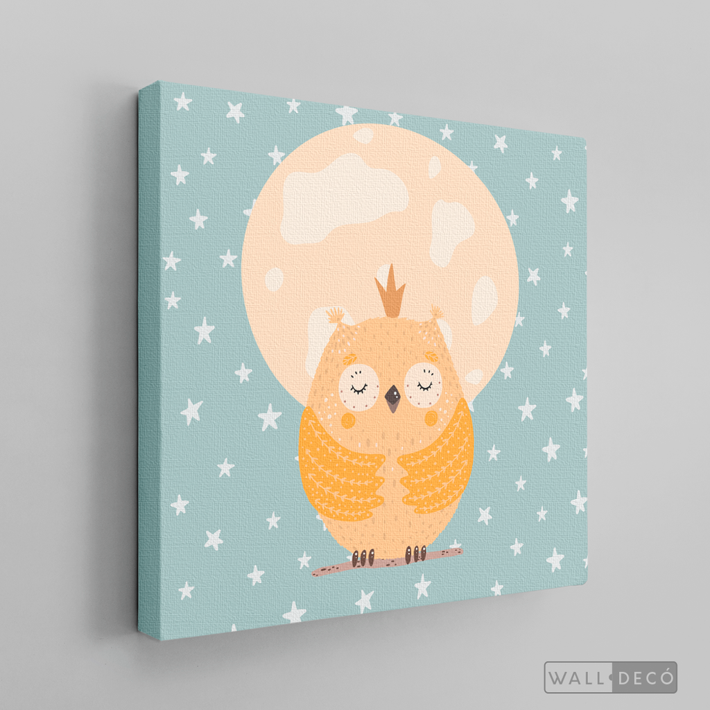 Cuadro Infantil Little Buho