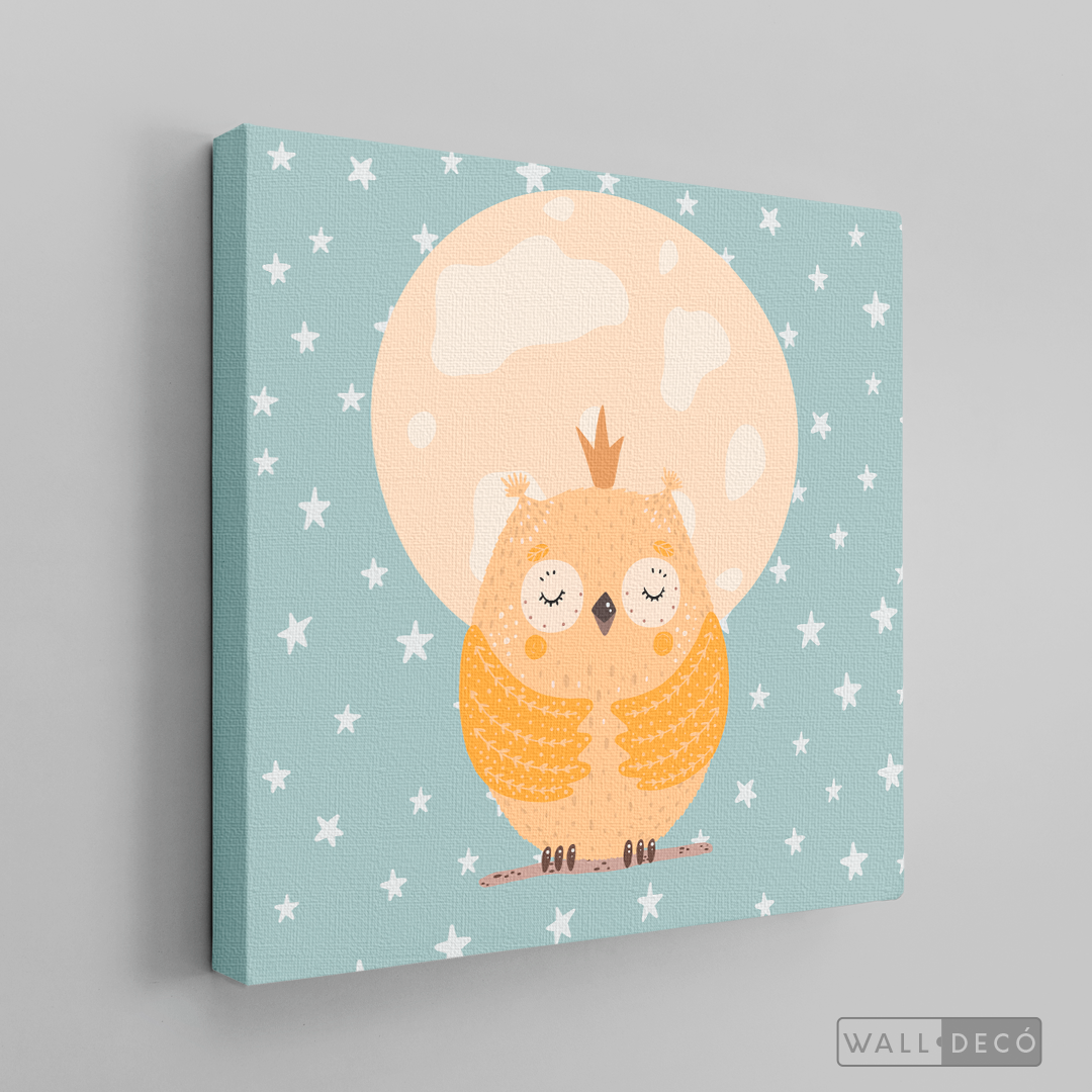 Cuadro Infantil Little Buho