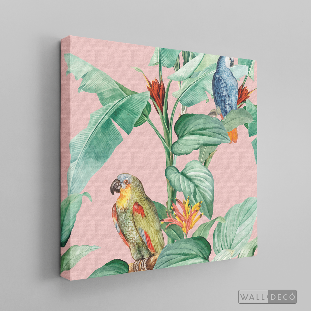 Cuadro Aves Loro Real