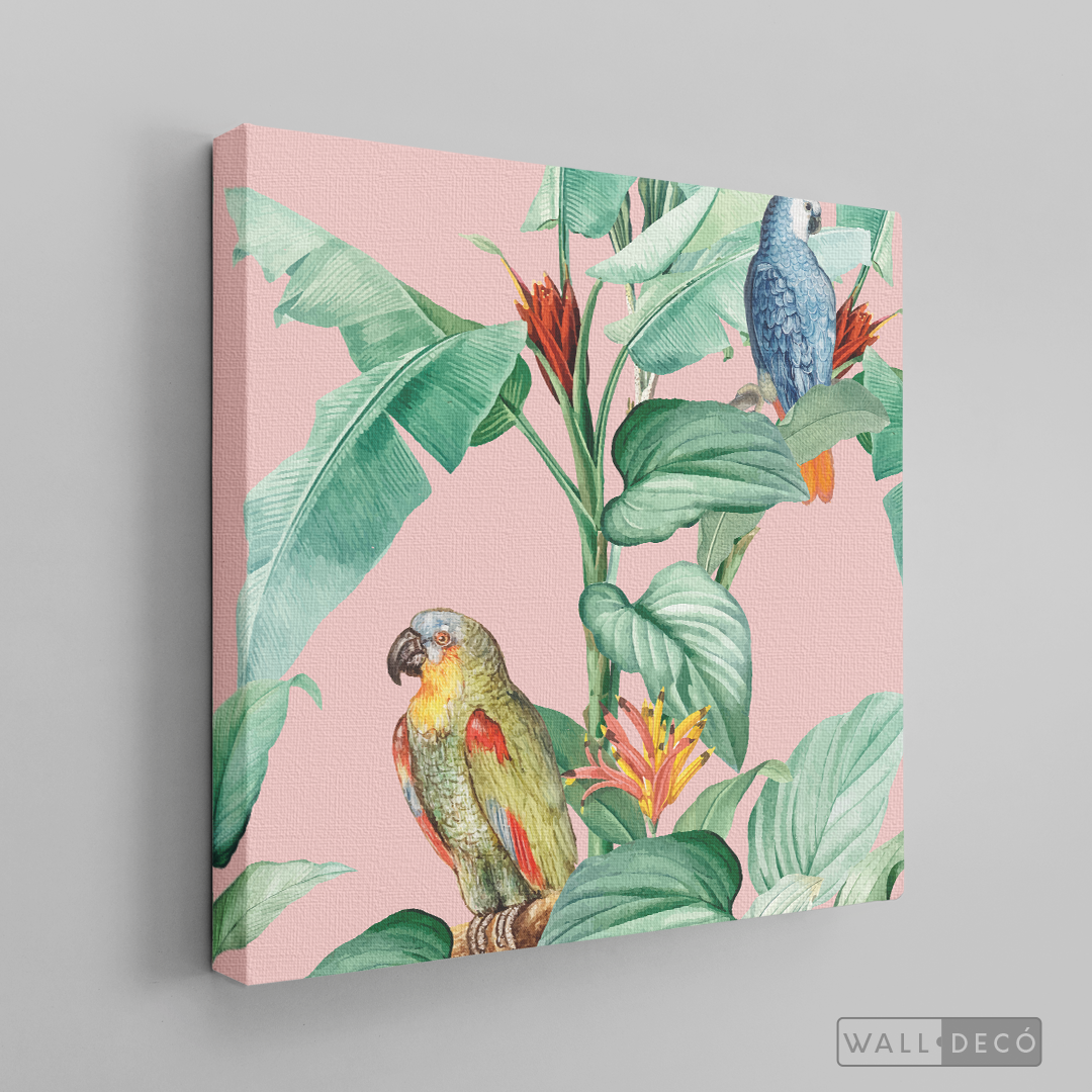 Cuadro Aves Loro Real