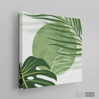 Cuadro Botánico Monstera Palma