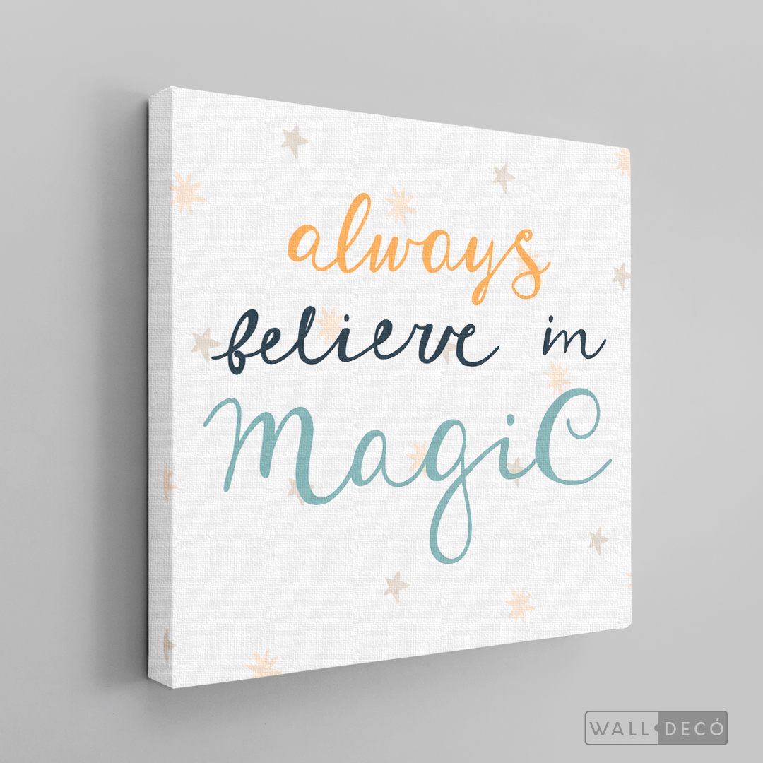 Cuadro Infantil Always Believe