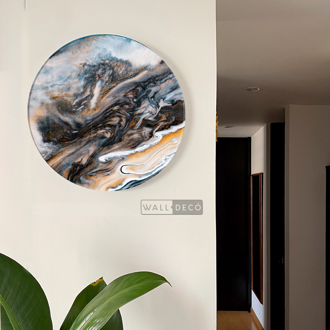 Cuadro Circular Fluido Universo