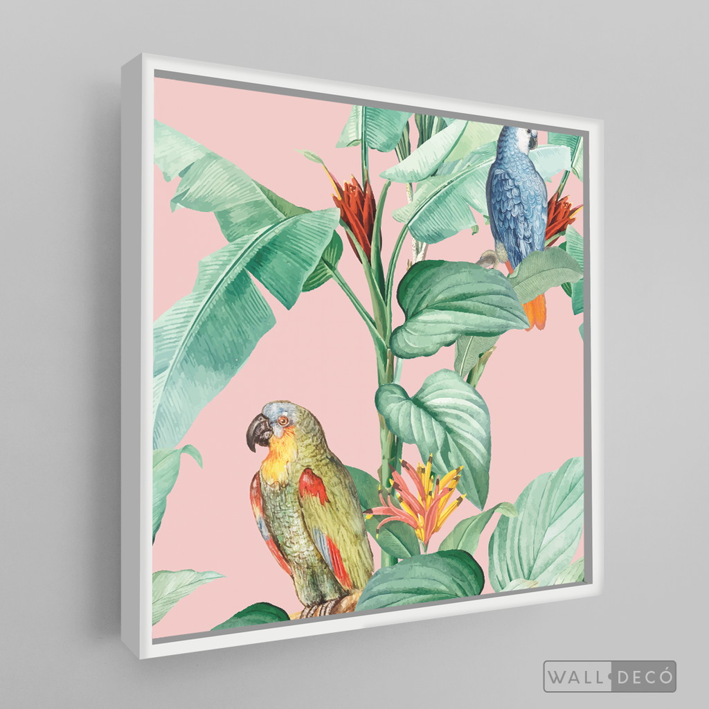 Cuadro Aves Loro Real
