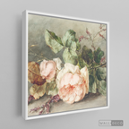 Cuadro Arte Vintage Rose