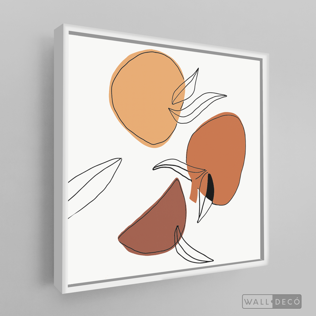 Cuadro Minimalista Cerezas