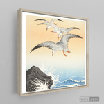 Cargar imagen en el visor de la galería, Cuadro Aves Gaviotas Japón
